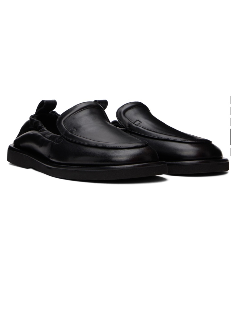Studio Nicholson Black Donovan Loafers - Sz 39